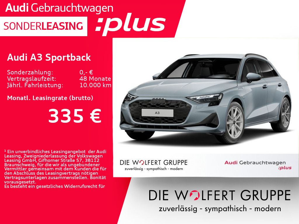 A3 Sportback advanced 40 TFSI e S tronic *0,5%*