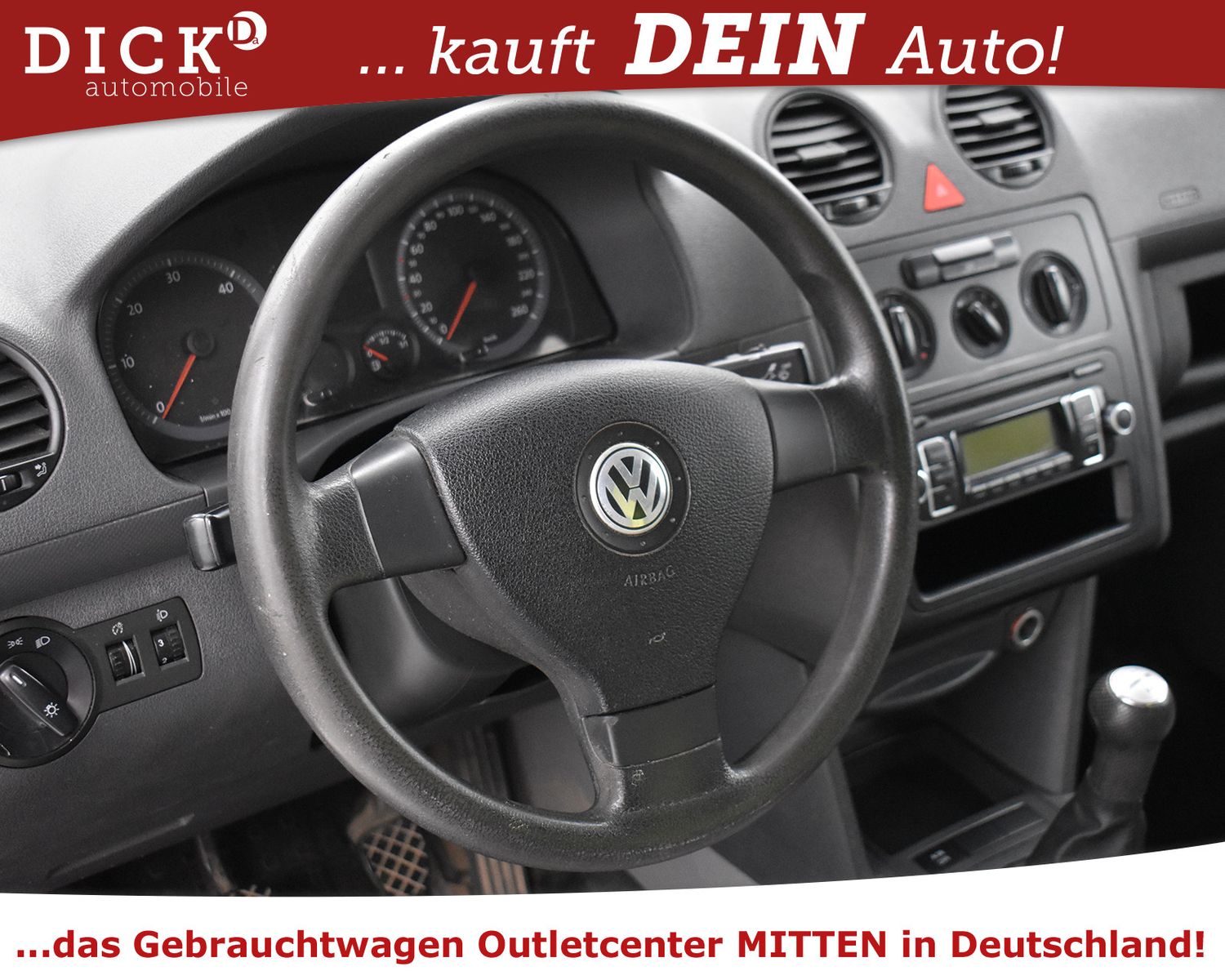 Fahrzeugabbildung Volkswagen Caddy 1.9 TDI Kasten AHK/TÜV 2026/GEPFLEGT