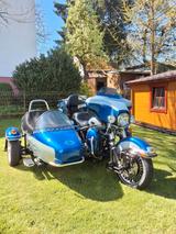 Harley-Davidson E-Glide CU  TwinCam96   mit Walter Yukon Max  - HARLEY-DAVIDSON GESPANN GLIDE