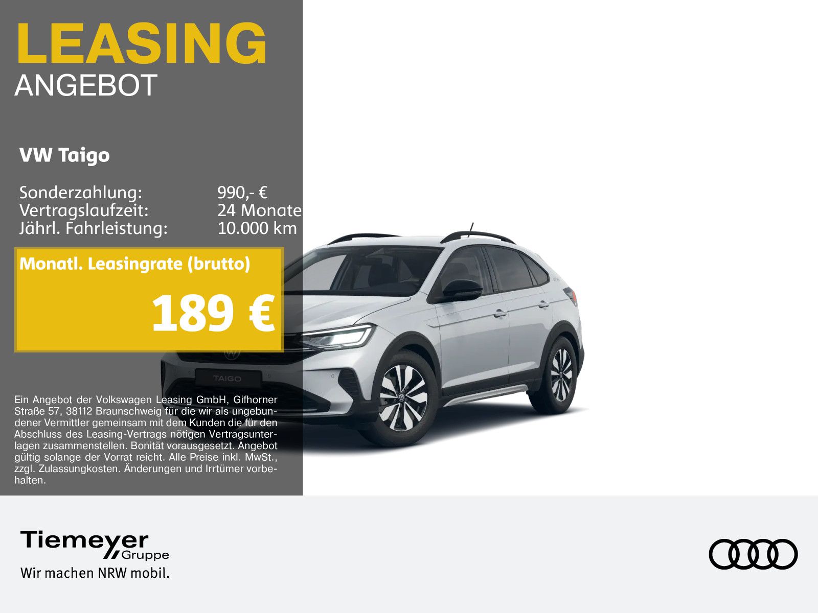 Volkswagen Taigo 1.0 TSI DSG GOAL ACC KAMERA SITZHZG