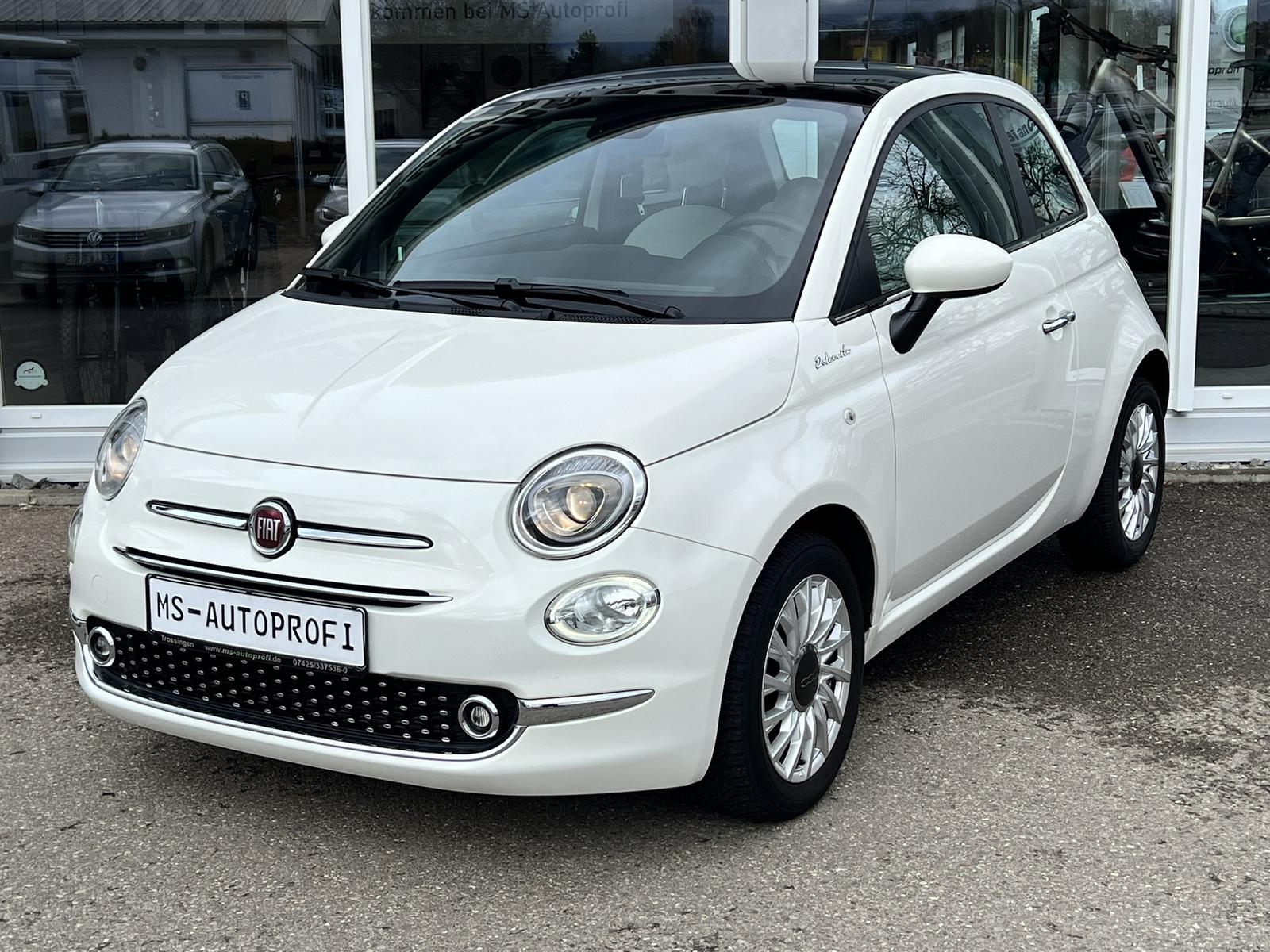 Fiat 500 Hybrid Dolcevita Pano Allwetter CarPlay PDC
