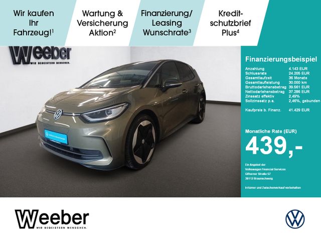 VW ID.3 Pro S *WÄRMEPUMPE*MATRIX*SHZ*HUD*NAVI*5J GA