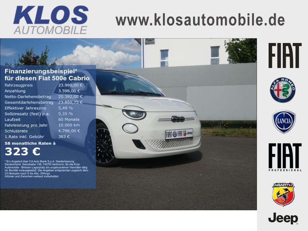 Image of Fiat 500e