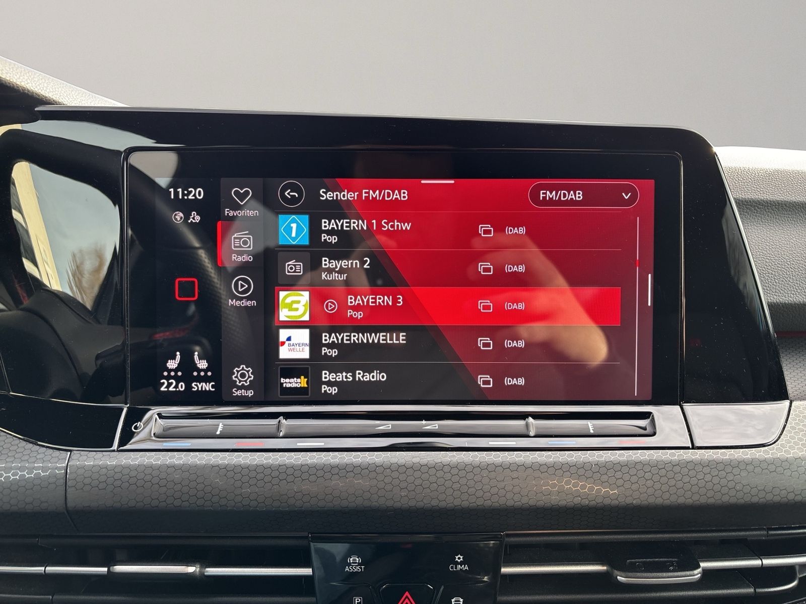 Golf VIII GTI, ACC, 18" Alu, Rear View, LED plus