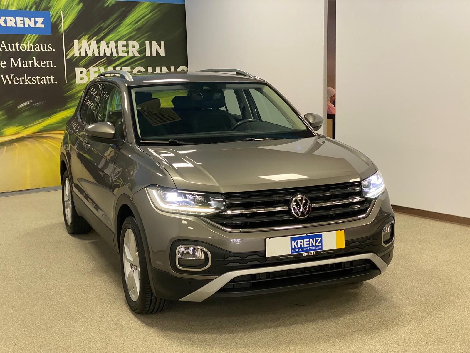 Fahrzeugabbildung Volkswagen T-Cross 1.0 TSI Style APP+KLIMA+ACC+RFK+PDC+NAVI