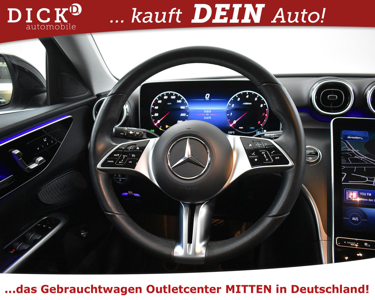 MERCEDES-BENZ C180 T CGI Avantg NIGHT+MEMO+WIDES+KAM+LED+LEDER - Image 15