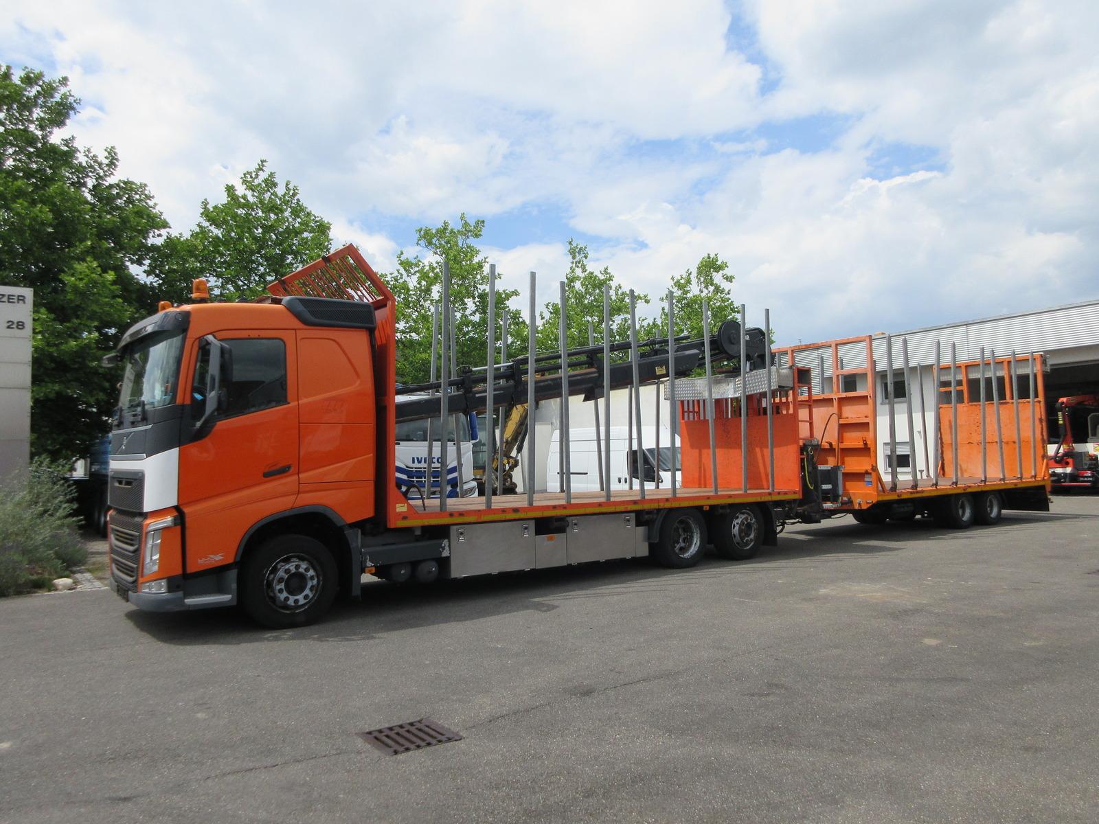 Volvo FH 430 Hiab 166DS-4 HIDU, Funk,  inkl.Anhänger