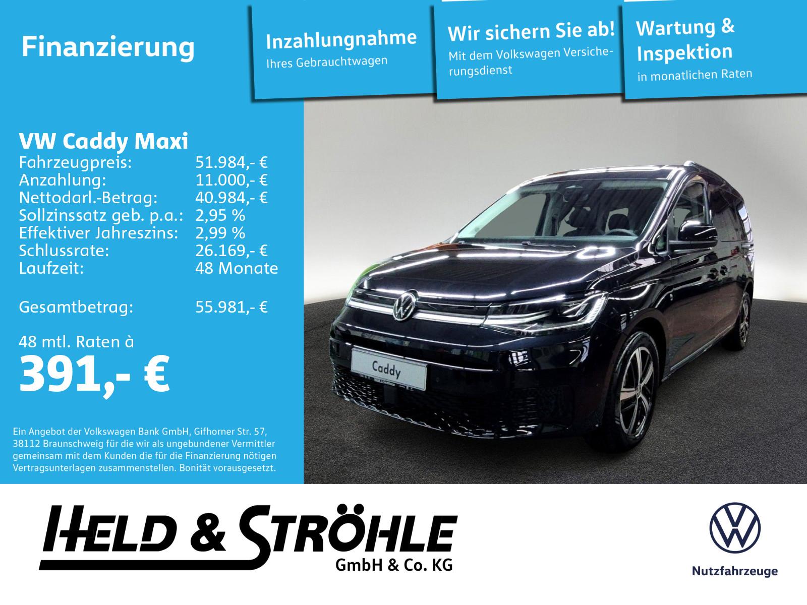 Volkswagen Caddy Maxi 7-Sitzer TDI 4MOTION