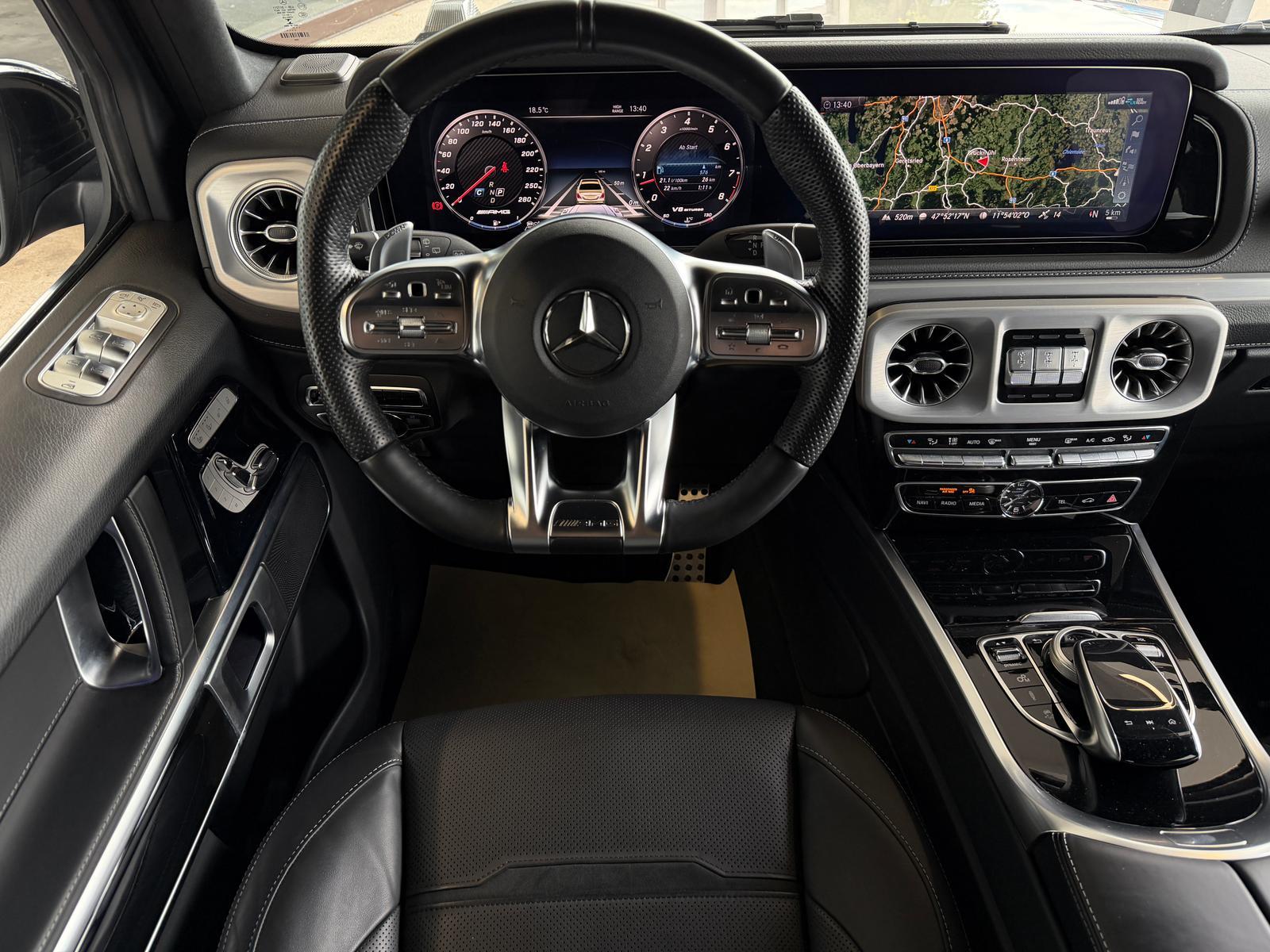 Mercedes-Benz G 63 AMG MOJAVESILBER NAVI AHK ACC NIGHT-PAKET