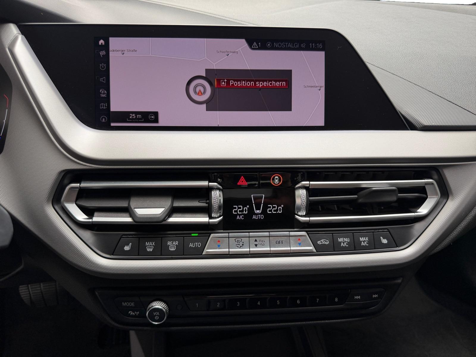 BMW 118 AUTOMATIK+KLIMA+NAVI+LED+SITZHEIZUNG+DAB+ALU, миниатюра 10