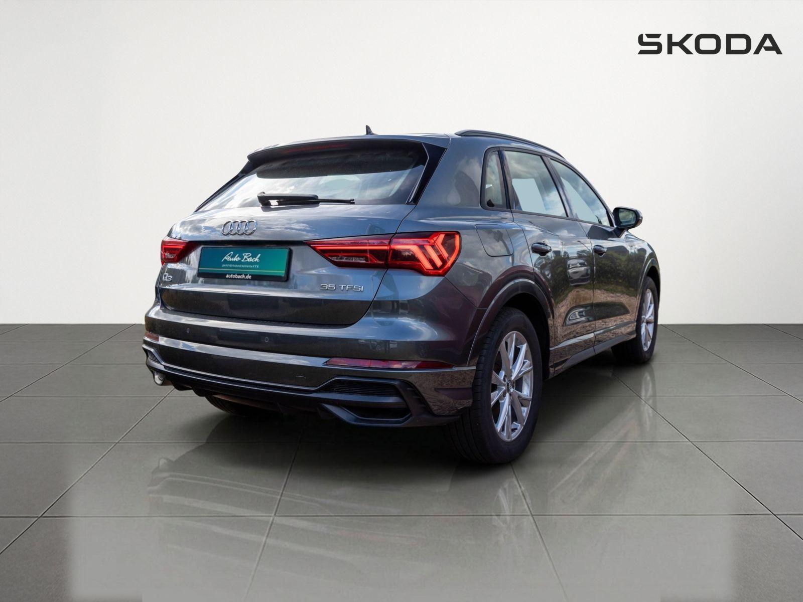 Audi Q3 SUV S line 35 TFSI 110KW DSG GRA LED AHK, миниатюра 4