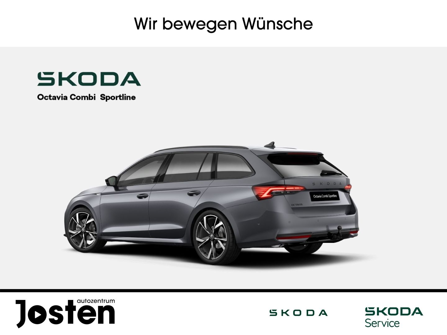 Skoda Octavia Combi Sportline 2.0TDI AHK Infotain+&Fah imagem 2