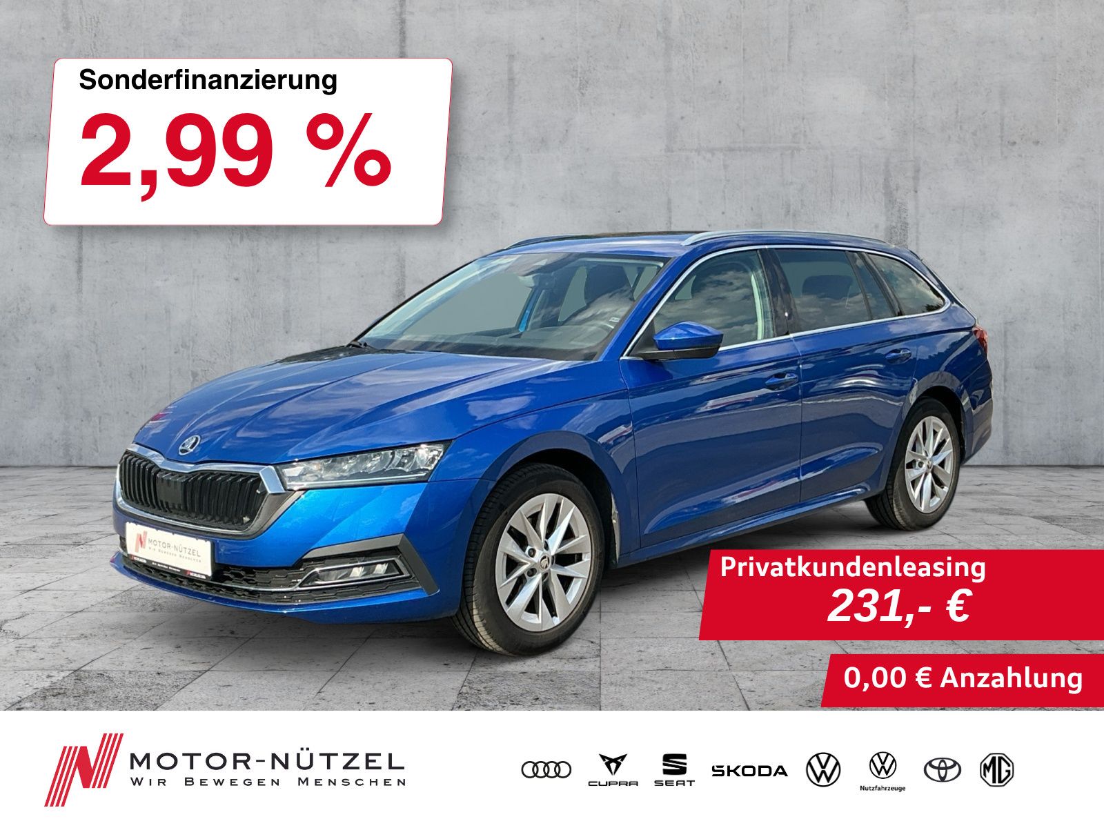 Skoda Octavia Combi 2.0TDI DSG STYLE LED+NAV+SHZ+ACC