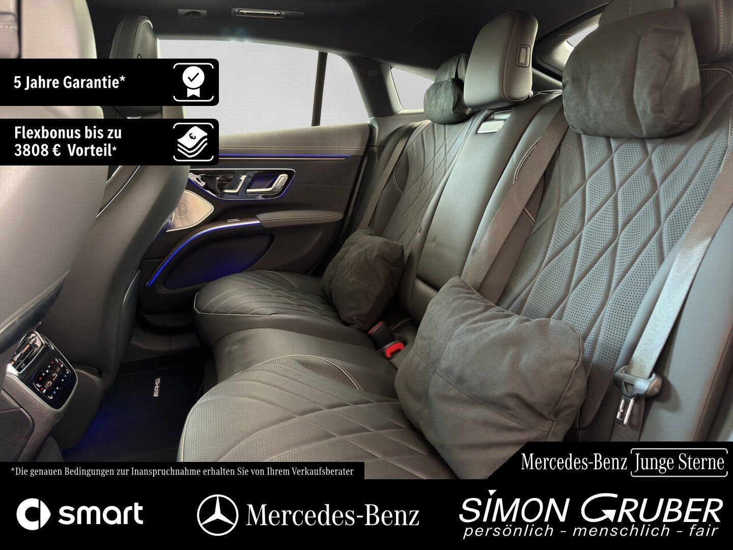 Fahrzeugabbildung Mercedes-Benz EQS 580 4M AMG Pano Hyper Sitzklima Massage