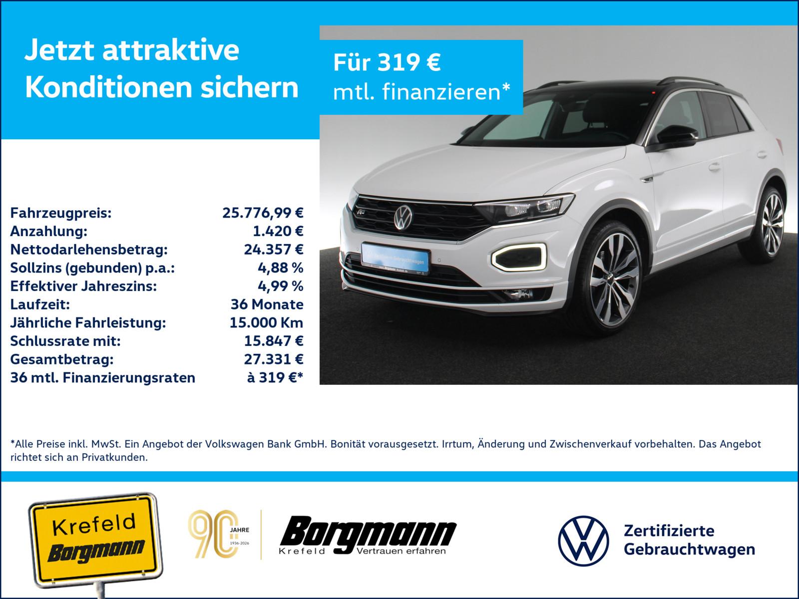 Volkswagen T-Roc 1.5 TSI Sport PANO LED ACC NAVI KAMERA SHZ