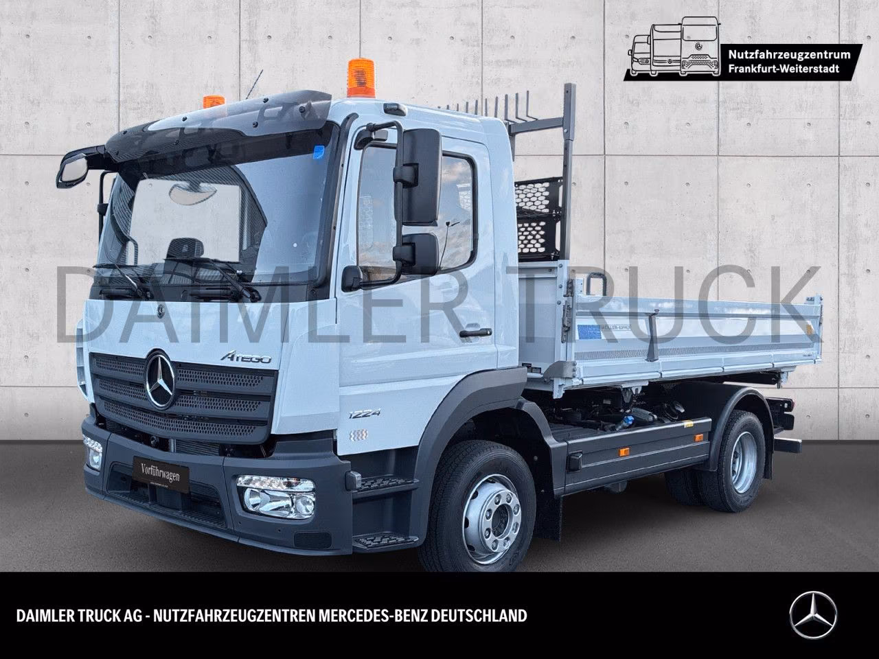 Mercedes-Benz Atego 1224 K Meiler Kipper 2x AHK Klima Safety