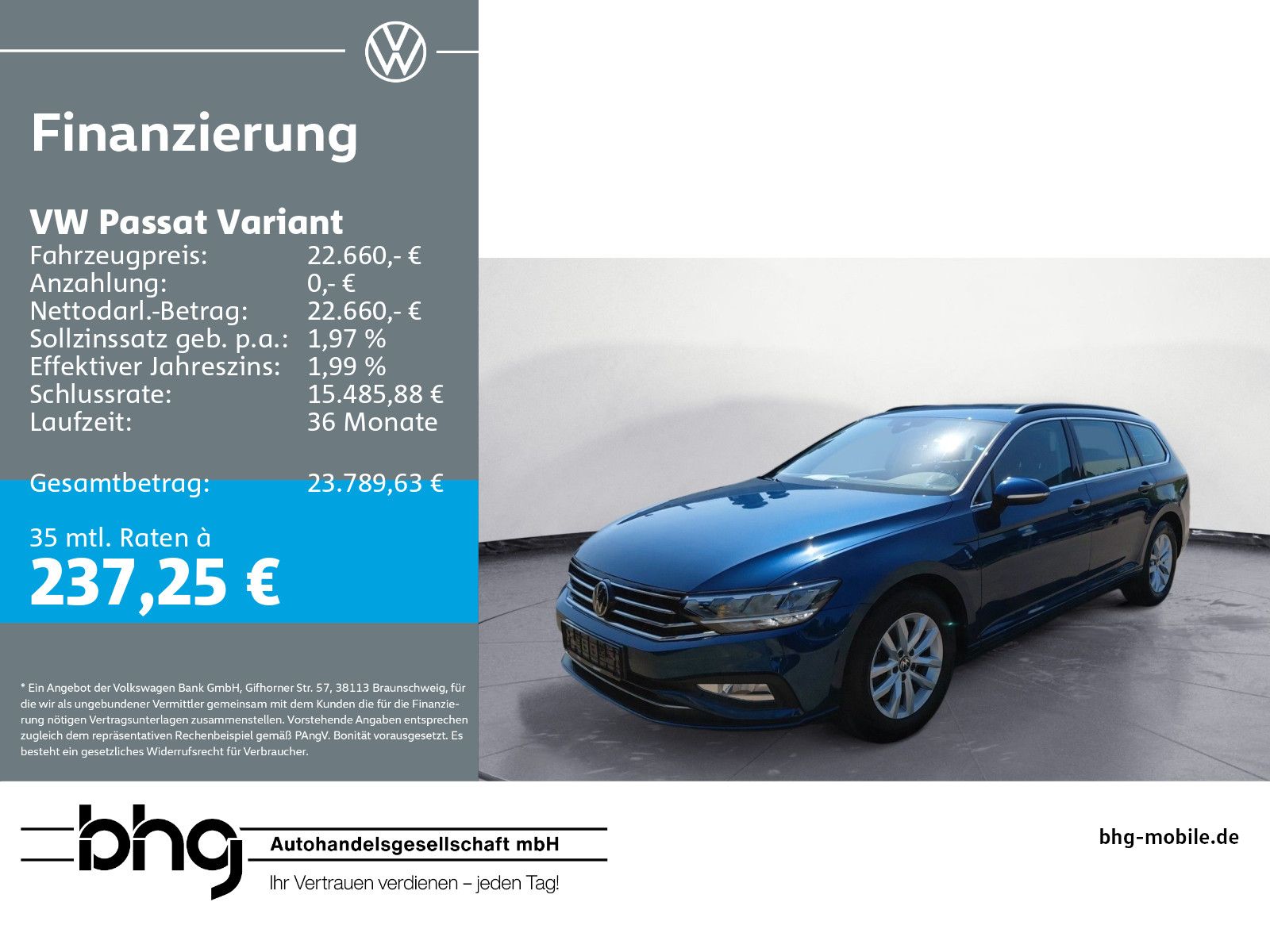 Volkswagen Passat Variant 1.5 TSI BUSINESS