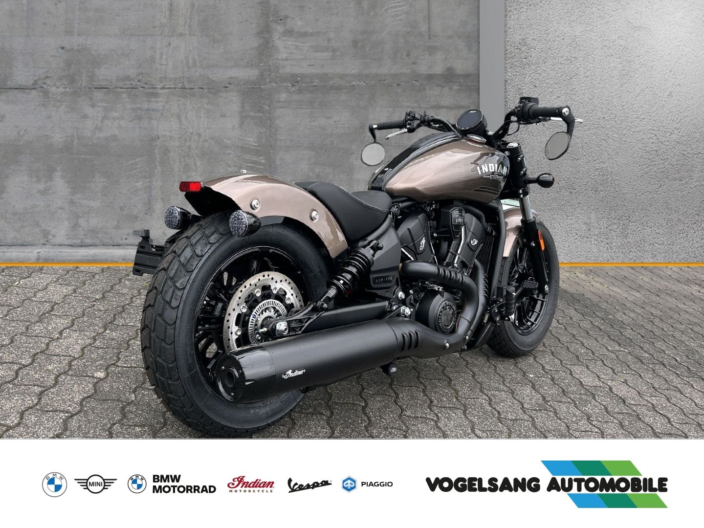 Fahrzeugabbildung Indian Scout Bobber Limited + Tech