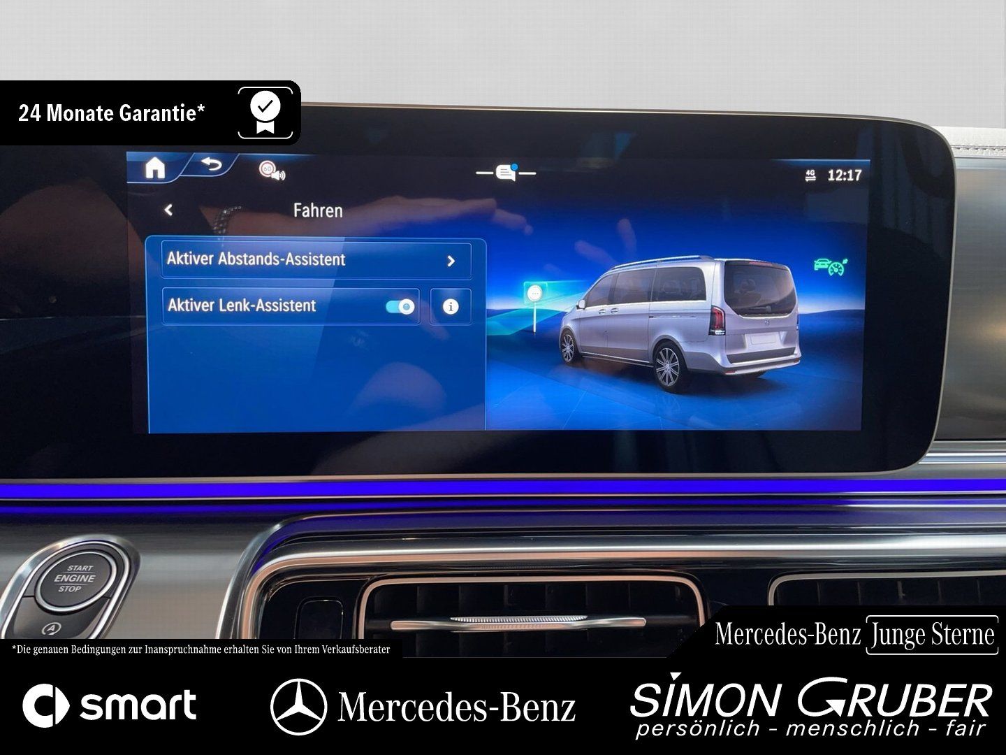 Fahrzeugabbildung Mercedes-Benz V 250 d L AMG Exclusive Pano eTüren Burm 7Sitze