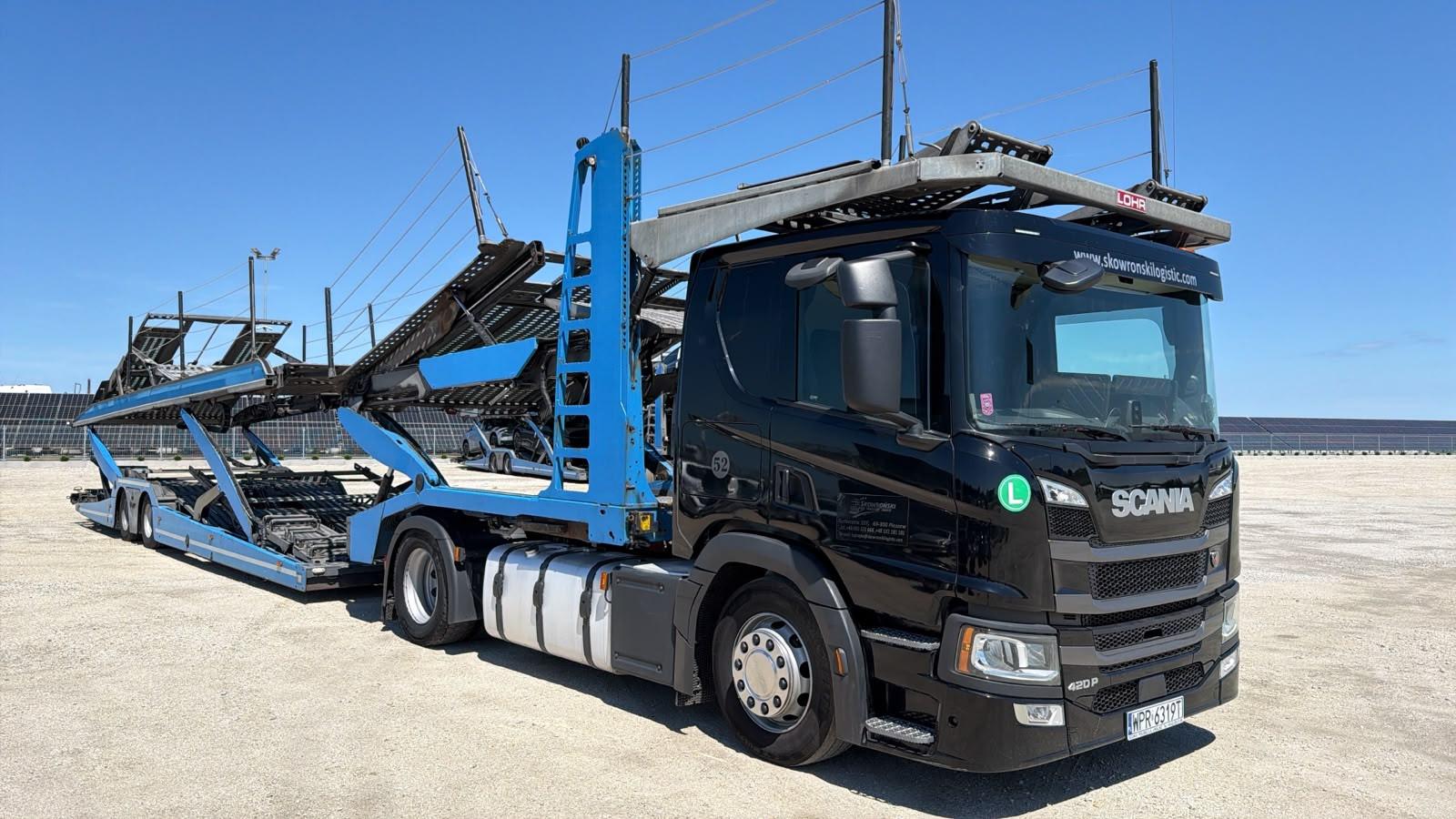 Scania 420 P + eurolohr 2.53 wxs