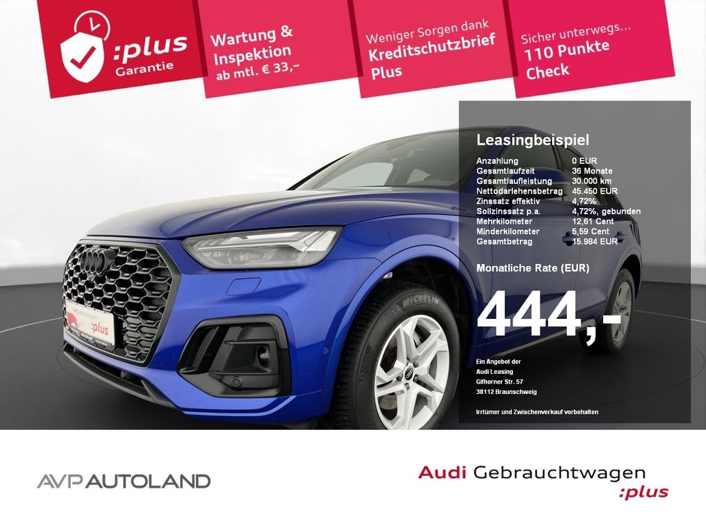 Abbildung Leasingangebot Audi Q5 Sportback 40 TFSI quattro S tronic S line