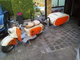 Andere IWL SR 59 Berlin Roller mit Campi-Anhänger - GEBRAUCHT ANHAENGER