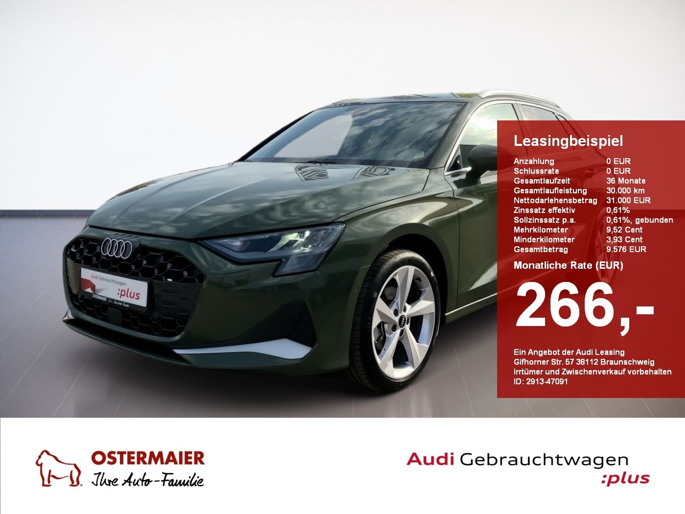 Audi A3 Sportback ADVANCED 30 TFSI S-TRONIC AHK.VIRTU