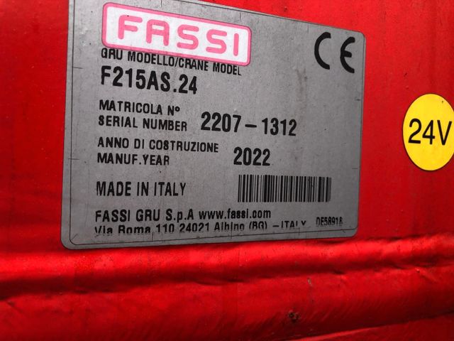 FH460 8x2 TRIDEM VLA&NLA gelenkt*FASSI F215AS.24
