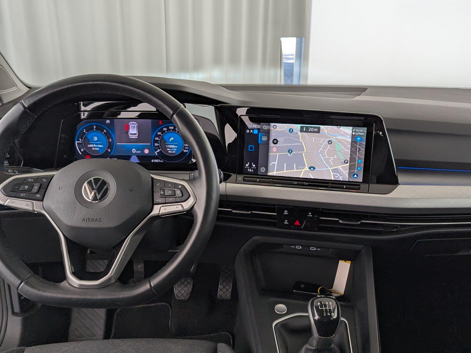 Volkswagen Golf VIII 2.0 TDI Life (EURO 6d) LED+NAV+ACC+SHZ, миниатюра 13