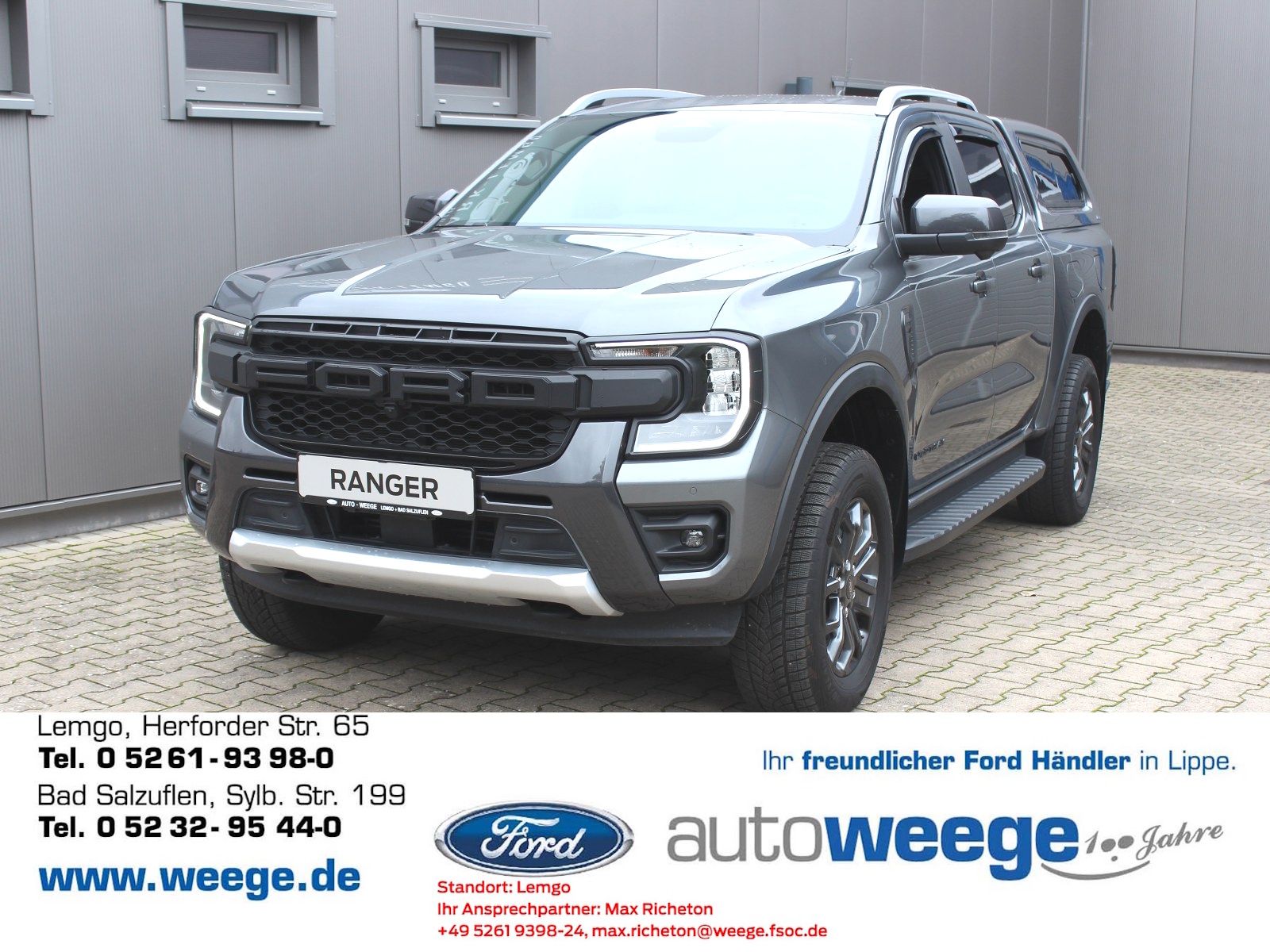 Fahrzeugabbildung Ford Ranger Plug-in-Hybrid Wildtrak e4WD Doppelkabine
