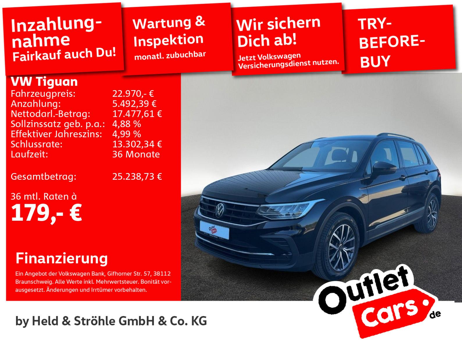 Volkswagen Tiguan Life 1.5 TSI LED NAV ACC PDC SHZ APP DAB+
