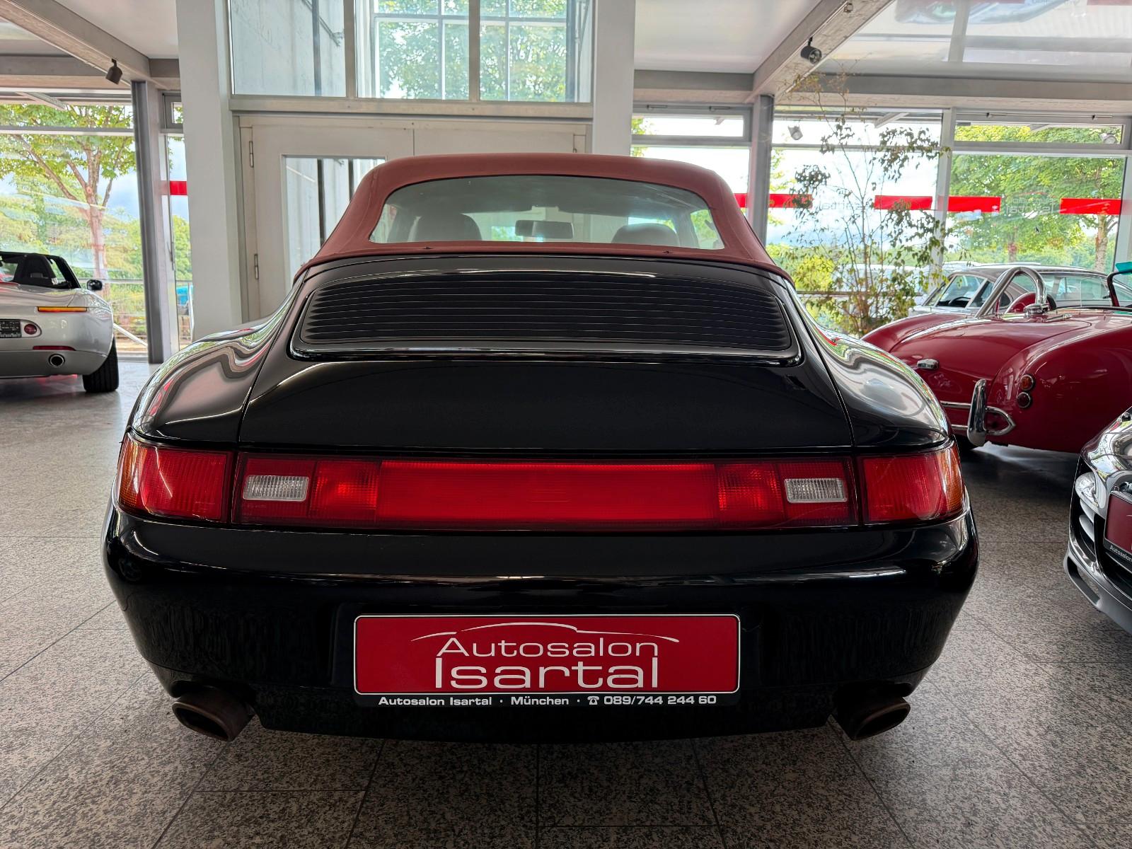 Porsche 993 C2 Cabrio 6-Gg.- 1.dt. Hd. PZ-Scheckheft