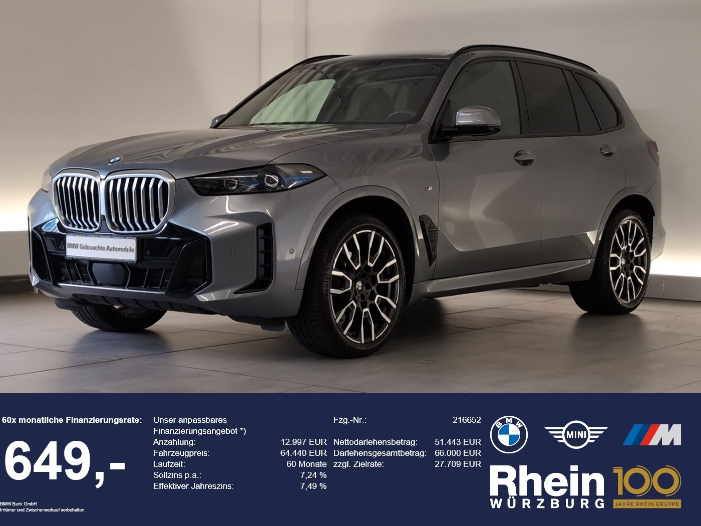 BMW X5 xDrive30d M Sport Navi/LED/AHK/360°/RFK/ACC N