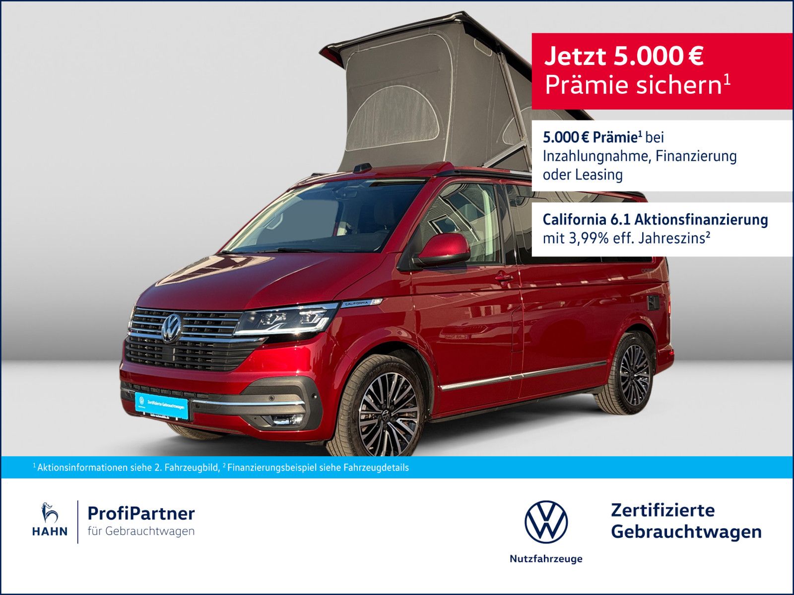 Volkswagen T6.1 California Ocean 2,0TDI 150kW 4MOTION VELOU