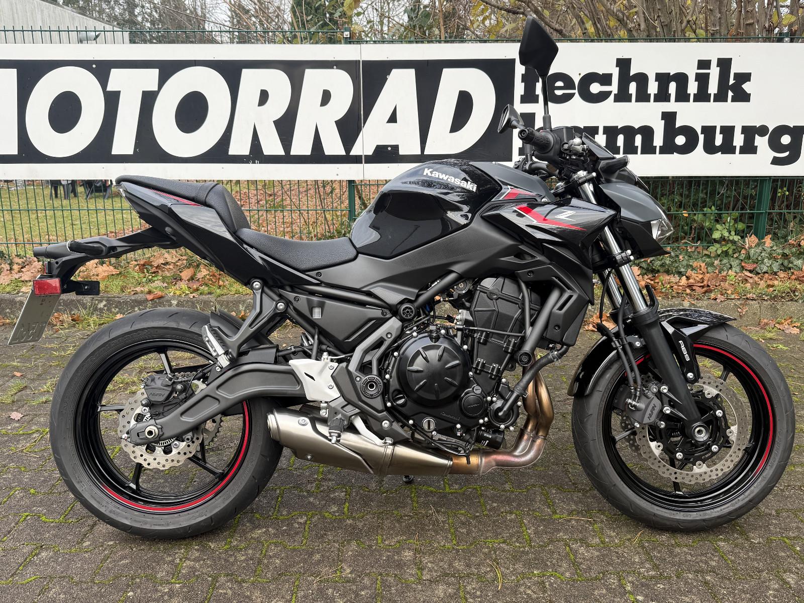 Kawasaki Z650 nur 1096Km Werksgarantie bis 2029!