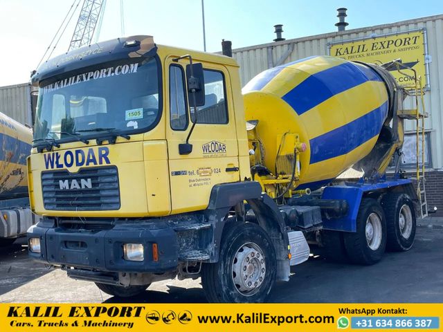 MAN 28.314 Concrete Mixer 6x4 Full Steel Suspension