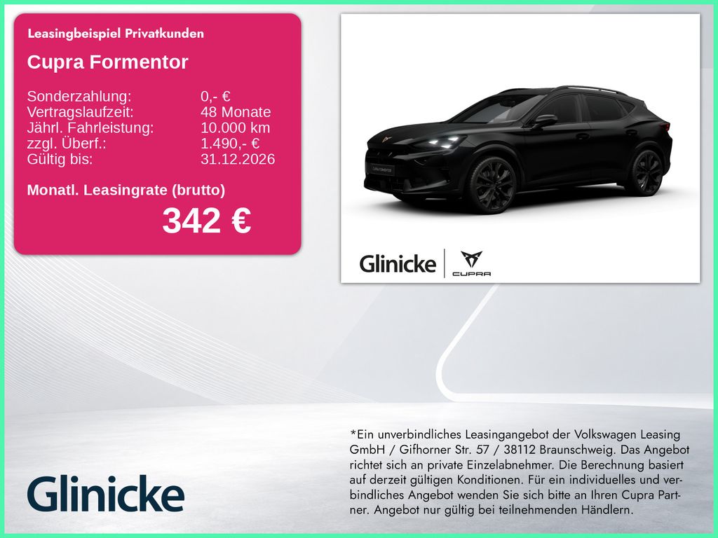 Formentor VZ Black Edition 2.0 TSI 7-Gang-DSG