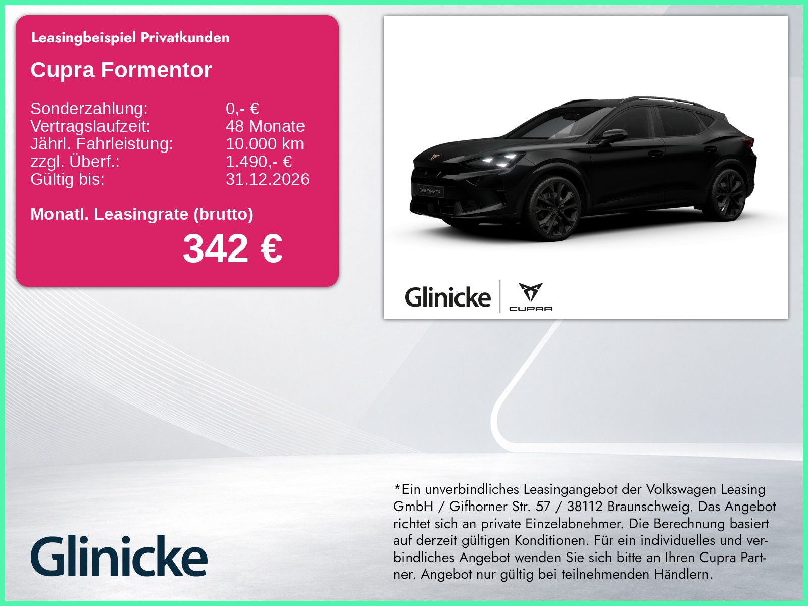 Cupra Formentor VZ Black Edition 2.0 TSI 7-Gang-DSG