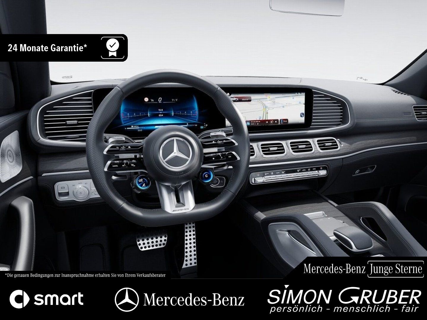 Fahrzeugabbildung Mercedes-Benz GLE 53 4M+ AMG Night Burm HUD Pano Sitzklima