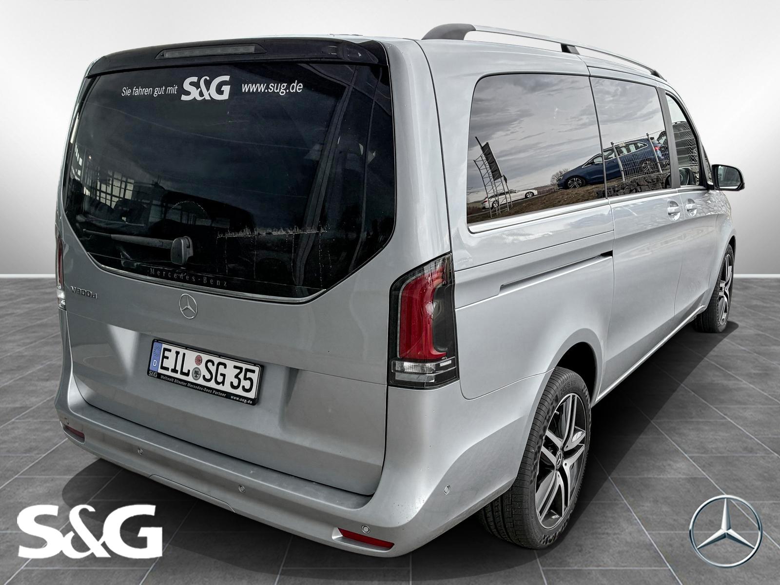 Mercedes-Benz V 300 d AVANTGARDE Lang MBUX+360°+M-LED+AHK+Totw
