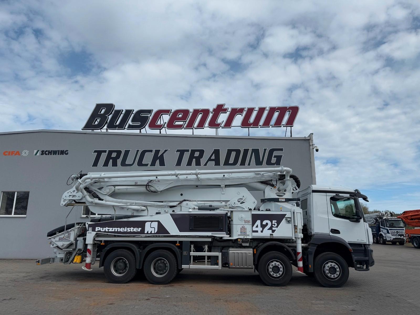Mercedes-Benz Arocs 3740 Putzmeister 42-5.16H / German / New
