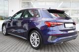 Audi A3 Sportback 35 2.0 TDI S line ACC Spurhalte LED - Audi A3: Blau, Stoff