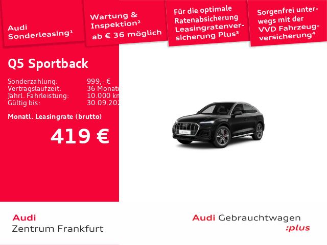 Audi Q5 Sportback 50 TFSI e quattro advanced S tronic