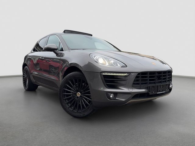 Porsche Macan S-PANO-LUFT-LEDER-SITZLÜ-TOT-ACC-SPUR-MEM