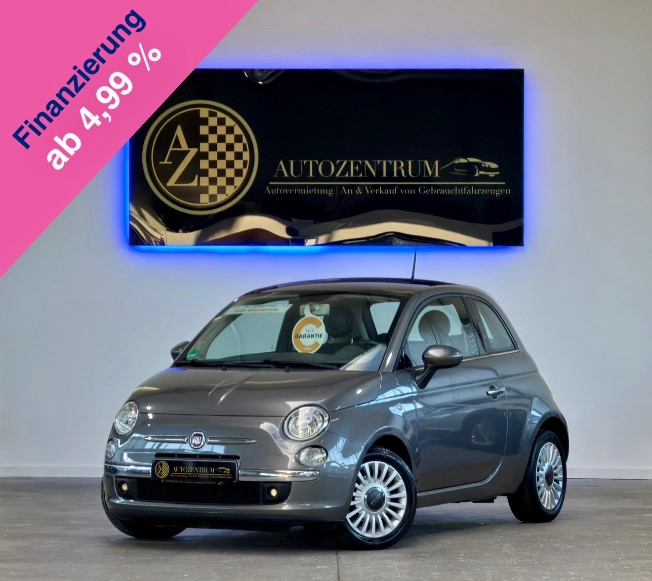 Fiat 500 Lounge 86PS *GARANTIE*PANORAMA*KLIMA*8-FACH*