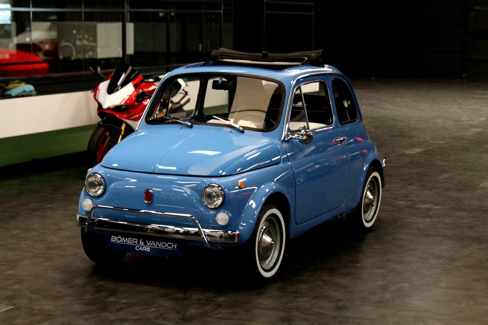 Fiat 500 F Nuova Faltdach Komplett Restauriert