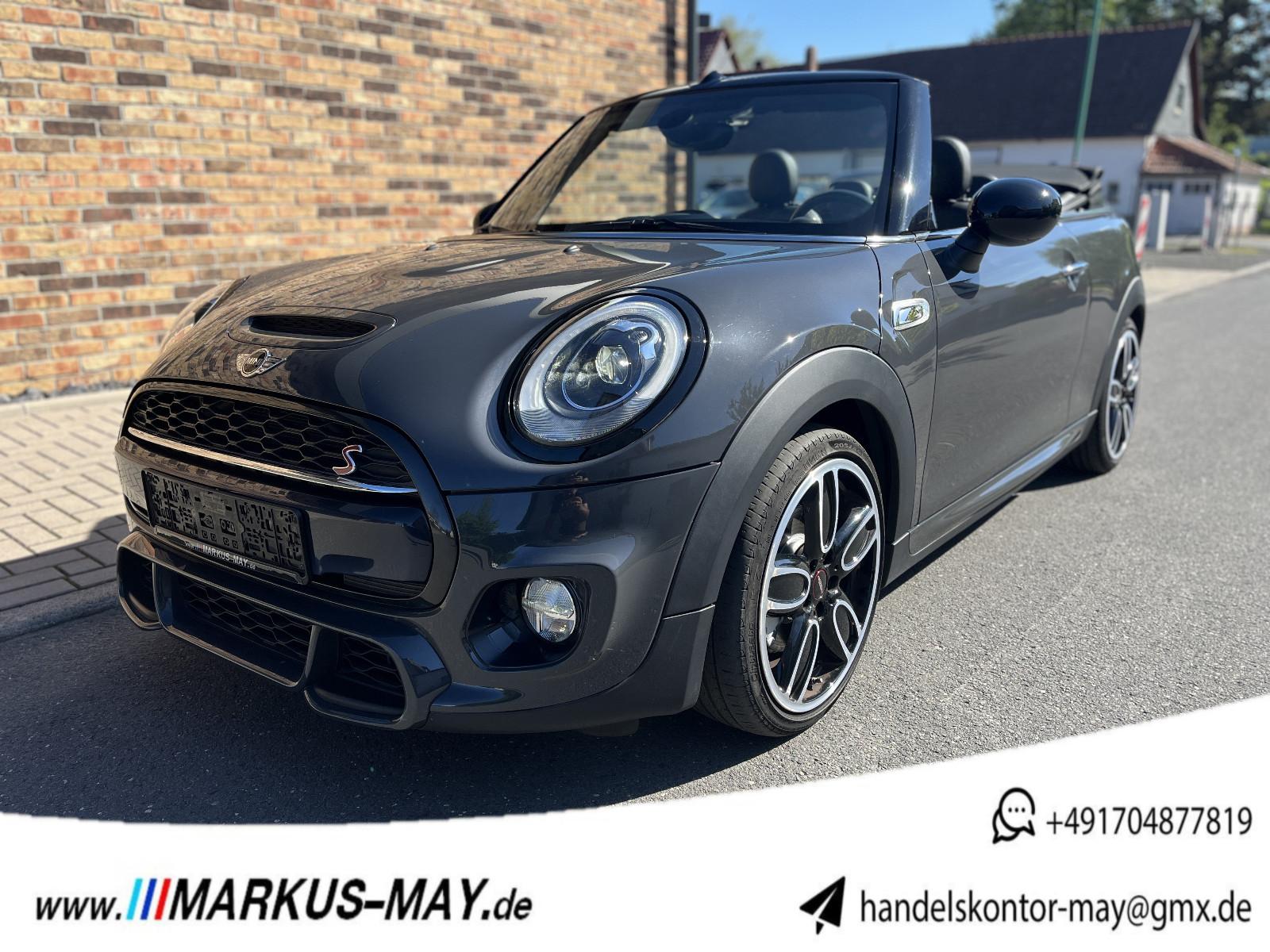 MINI S Cabrio JCW Leder LED Navi Kamera 1.Hand
