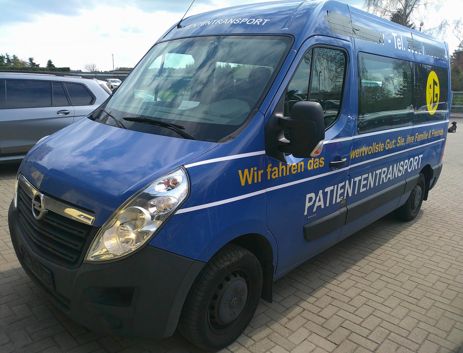 Opel Movano 2,3 L2H2 mit Rollstuhlrampe,Standheizung