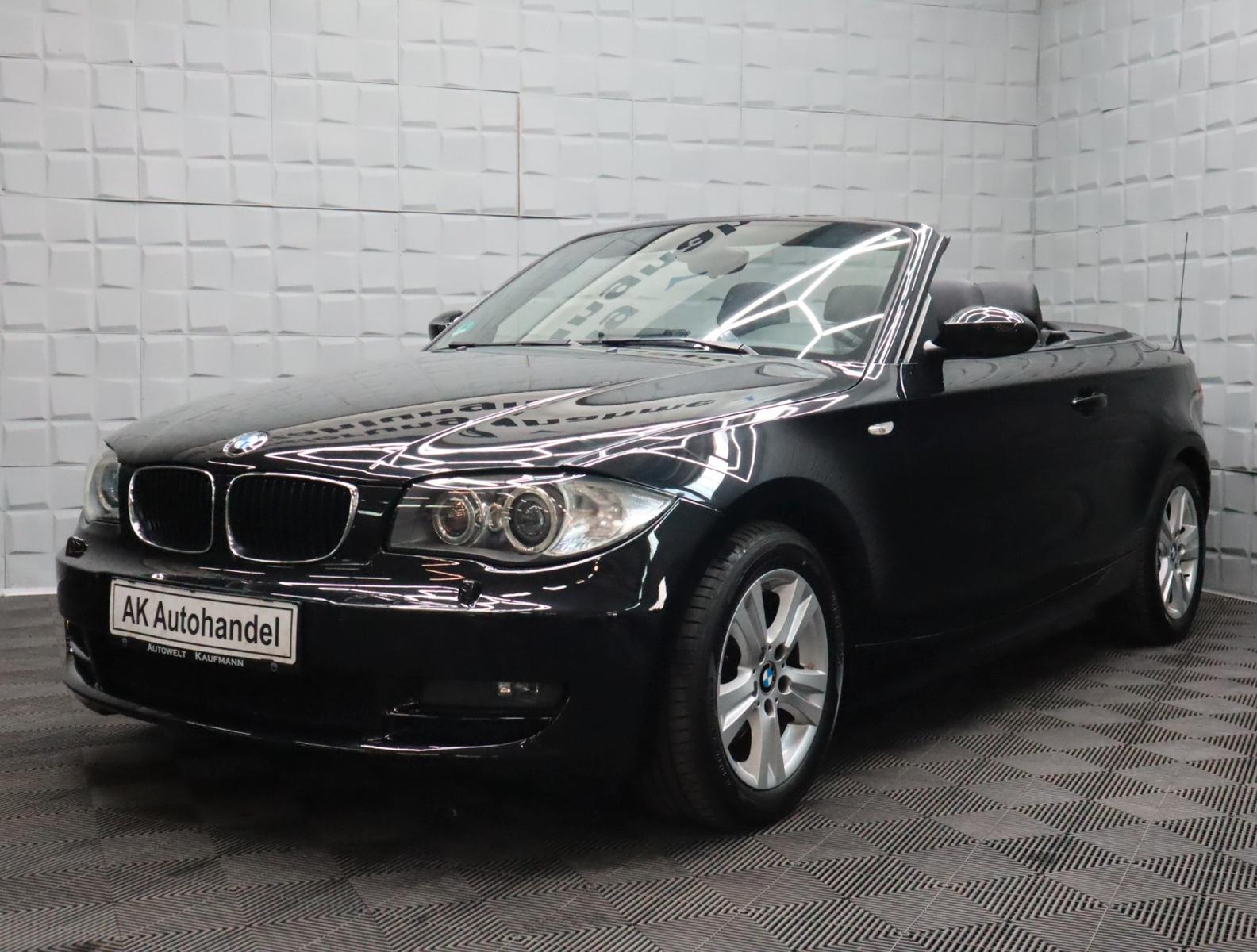 BMW 120i Cabrio Klima Navi Leder Tempomat SHZ PDC
