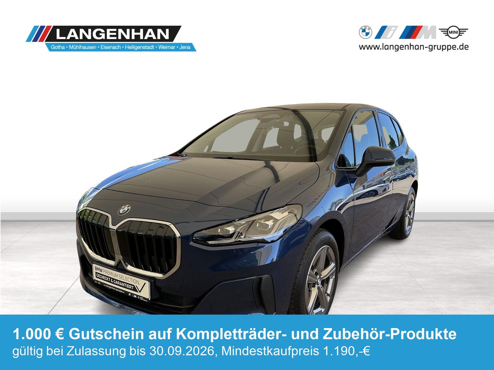 BMW 220i LED AHK RFK SHZ Komfortzg. DAB Klima